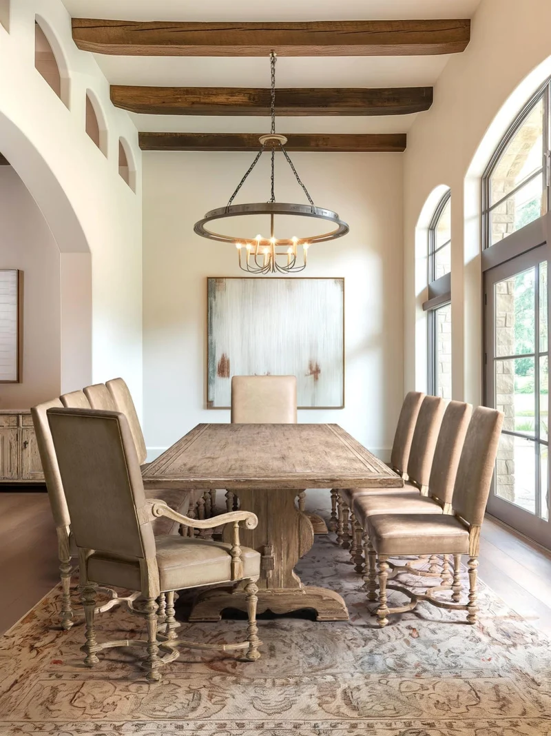 Sagehill Rectangular Trestle Dining Table 315cm