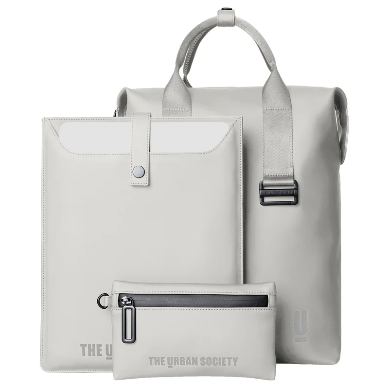The Urban Society Combo - Mochila 12" 37 cm (neutral grey)