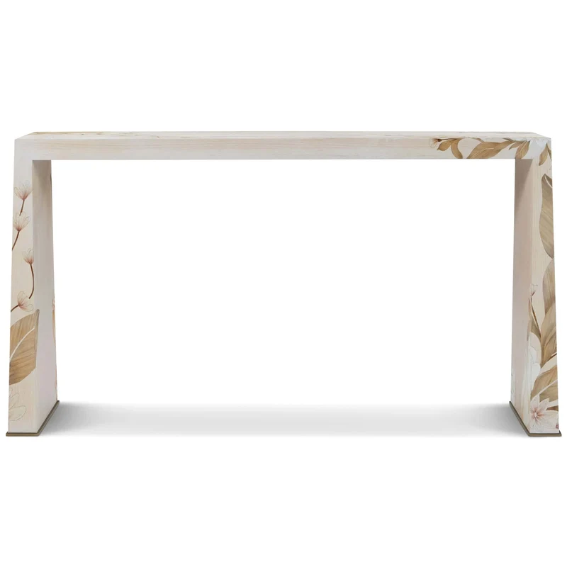 Bouquet Console Table in Buttercream