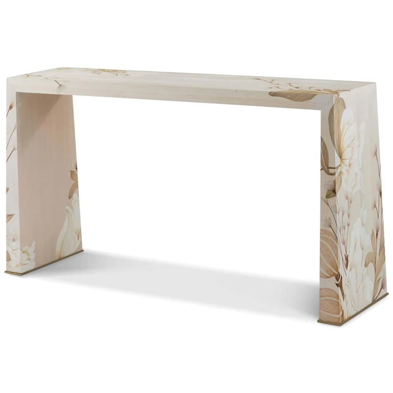 Bouquet Console Table in Buttercream
