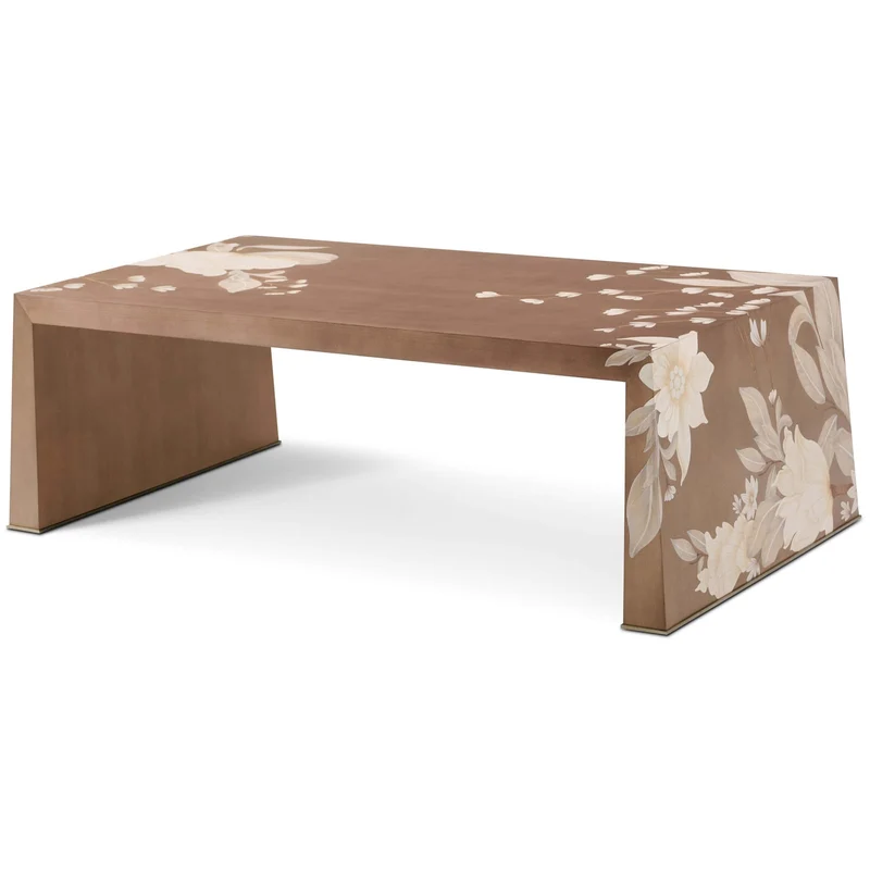 Bouquet Coffee Table in Toasted Cashew