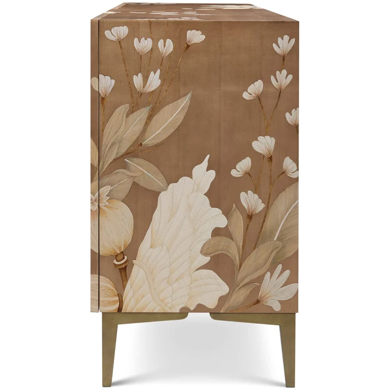 Bouquet 4 Door Sideboard in Toasted Cashew
