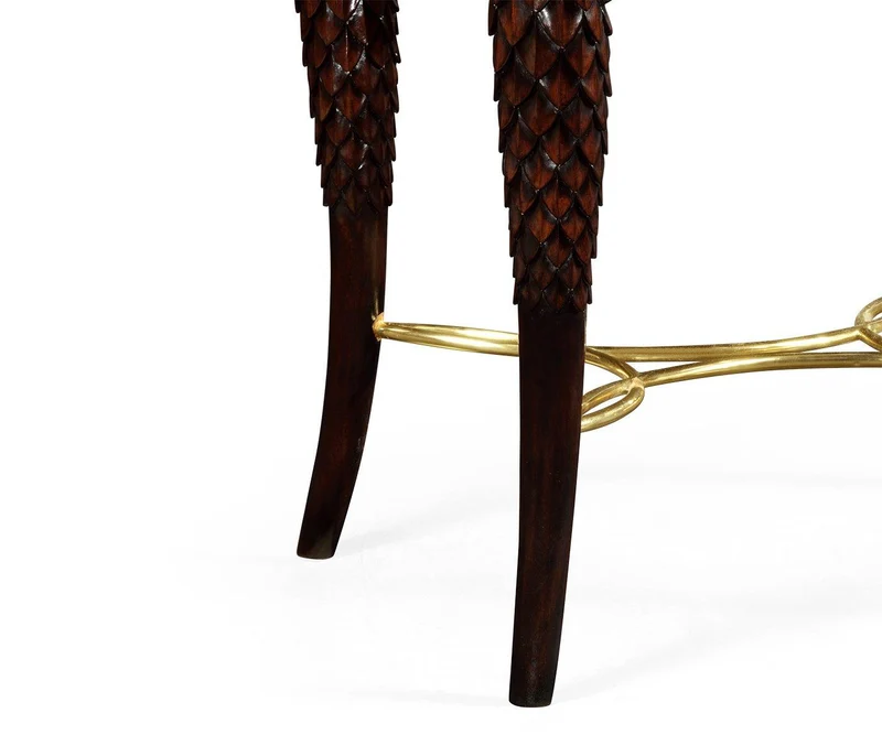 Drinks Cabinet with Feather Inlay