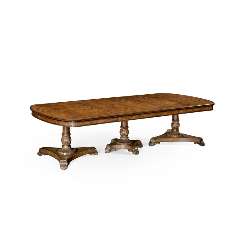 Dining Table Monarch Triple Pedestal
