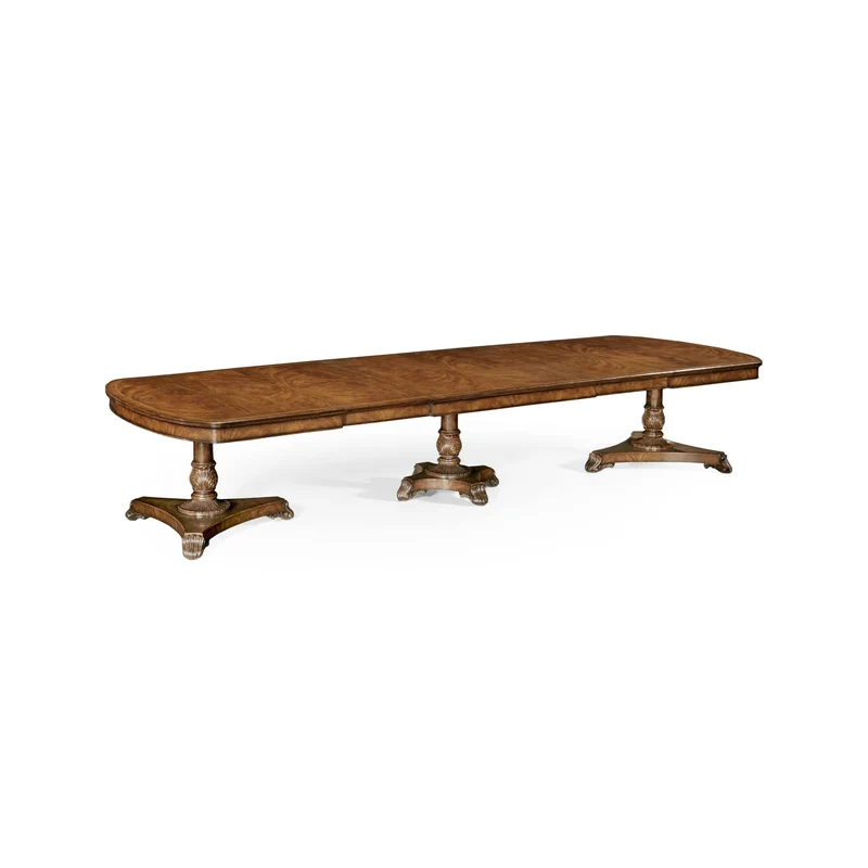 Dining Table Monarch Triple Pedestal