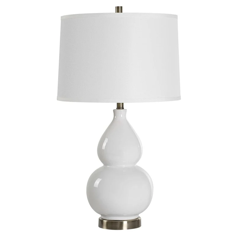 Delaunay Table Lamp in White