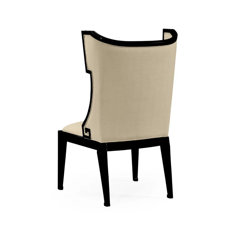 Dining Chair Greek Revival Painted Black - Antwerp