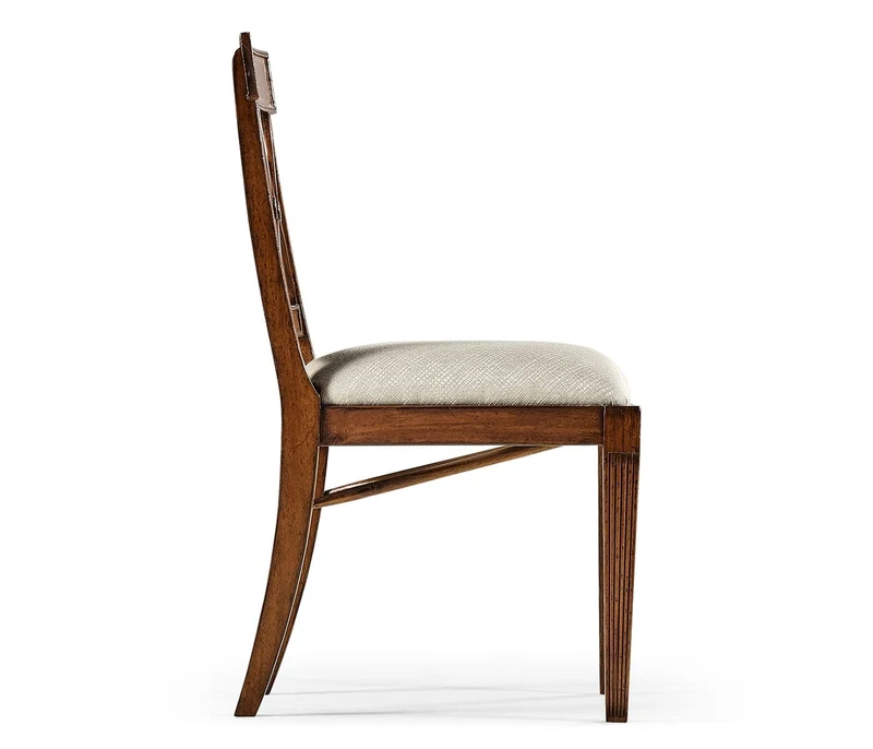 Dining Chair Georgian in Antique Mahogany - Skipper