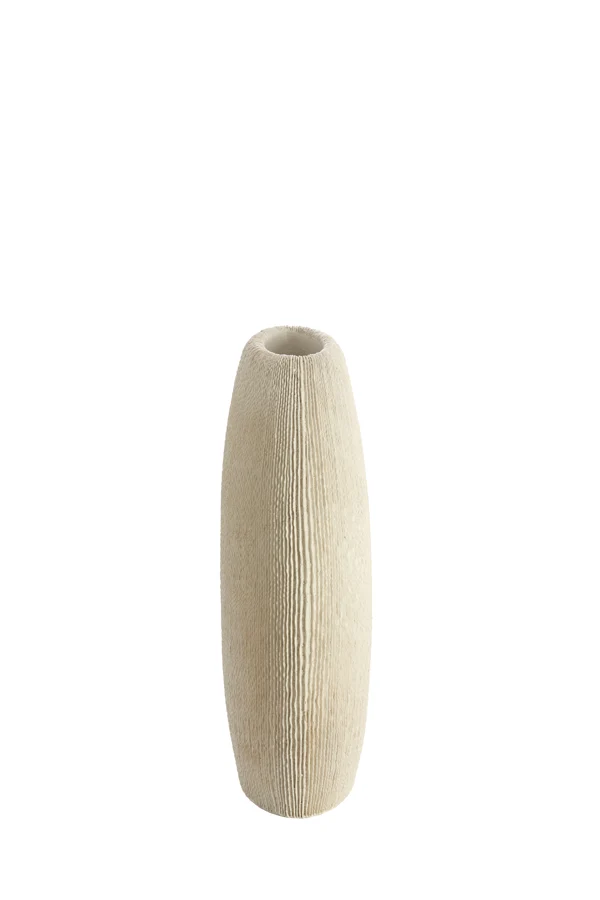 Vase deco 31x30x30,5 cm BUBIO cream