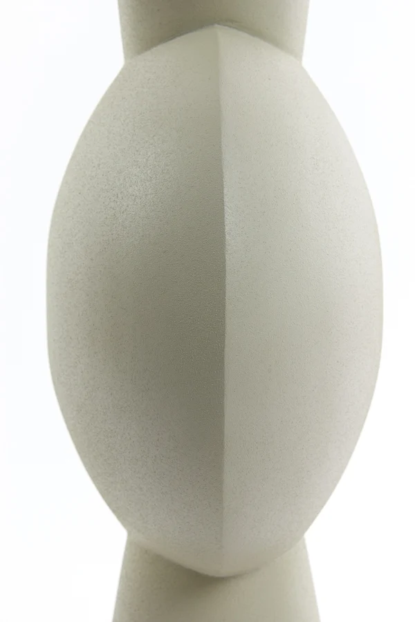 Vase deco 31x20x60 cm KAVANDU light grey