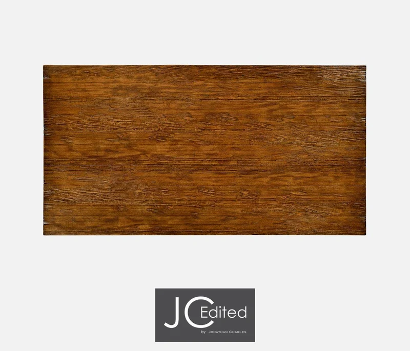 Medium Dining Table Rustic in Country Walnut