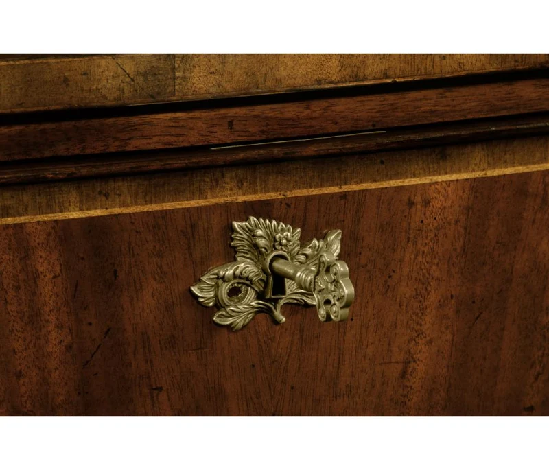 Mahogany Bow Front Chest of Drawers