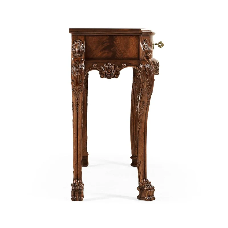 Irish Rococo Mahogany Console