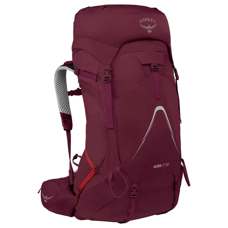Osprey Aura AG LT 50 WM/L - Mochila de trekking 80 cm (antidote purple)