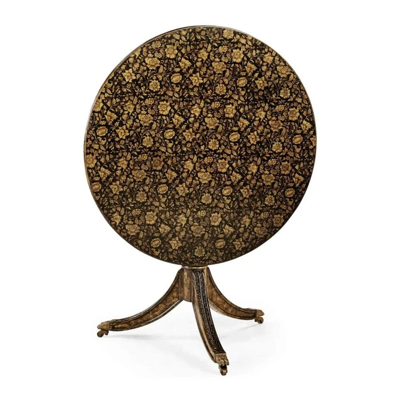 Round Centre Table Regency - Black