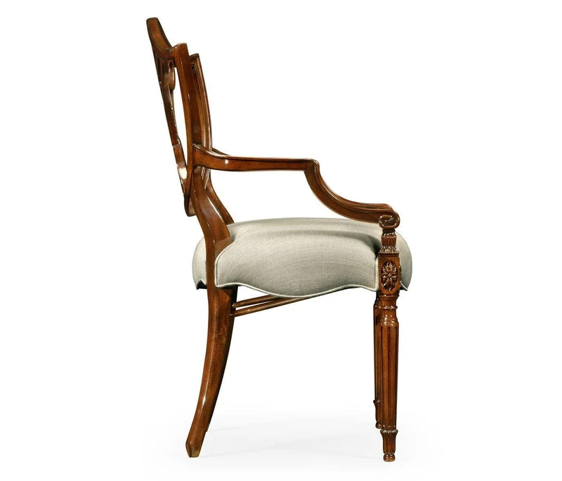 Dining Armchair Renaissance with Mother of Pearl Details - Antwerp