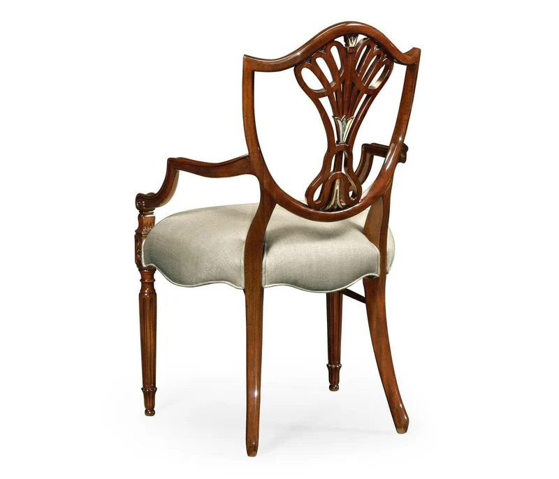Dining Armchair Renaissance with Mother of Pearl Details - Antwerp