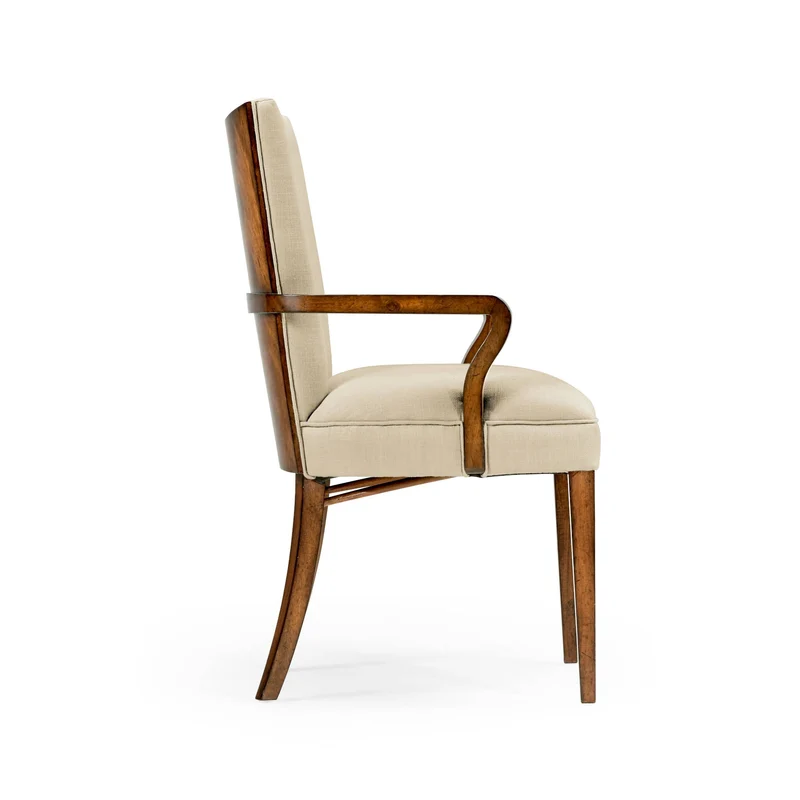 Dining Armchair Biedermeier in Walnut - Antwerp