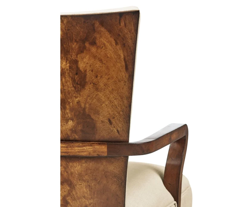 Dining Armchair Biedermeier in Walnut - Antwerp