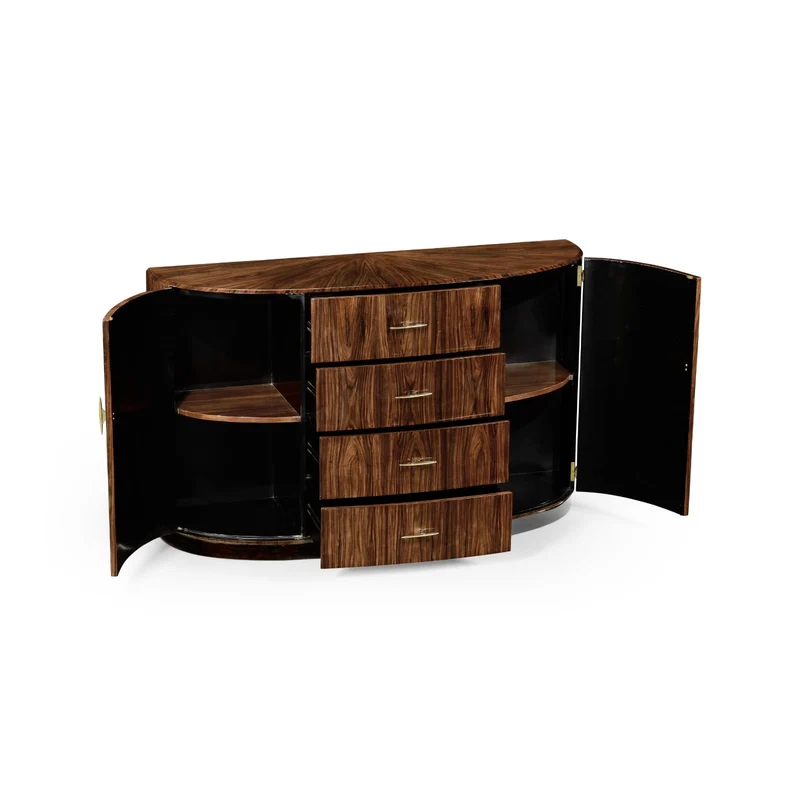 Demilune Sideboard Rosewood - Satin