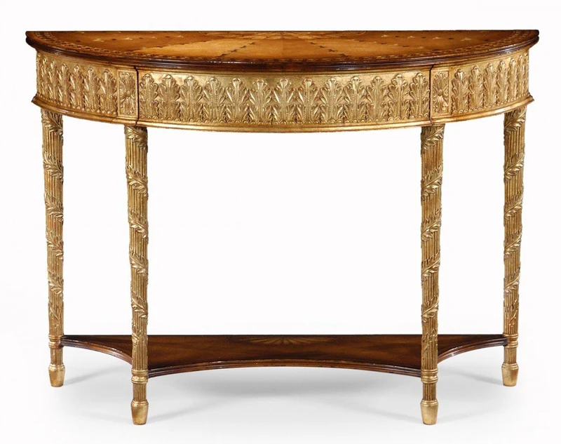 Demilune Console Table Neoclassical - Small