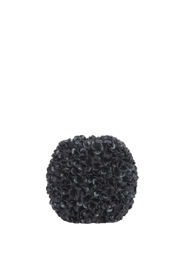 Vase deco 31,5x17x28 cm PHYLIA matt black