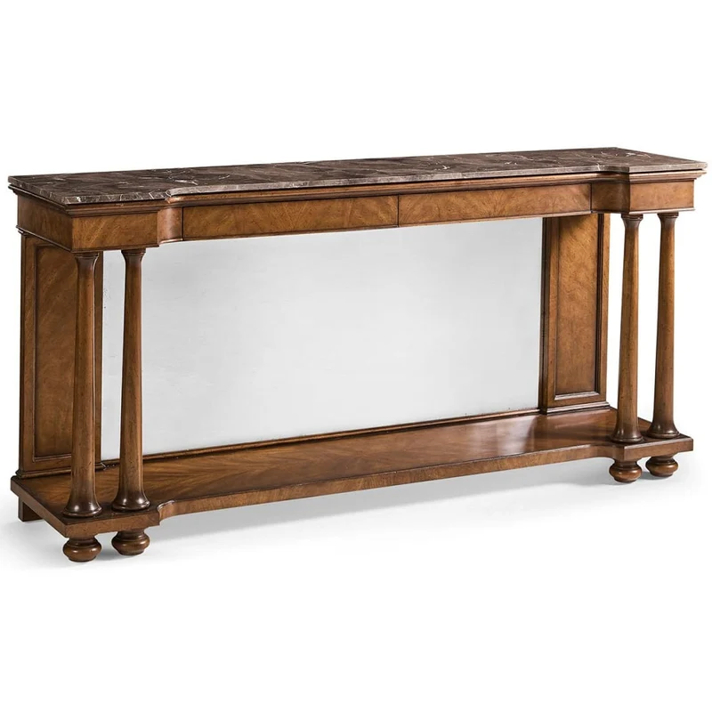 Hattie Mirrored Console Table