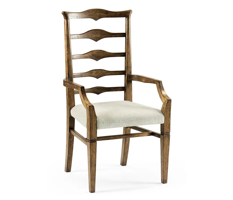 Pompano Ladderback Dining Armchair - Shambala