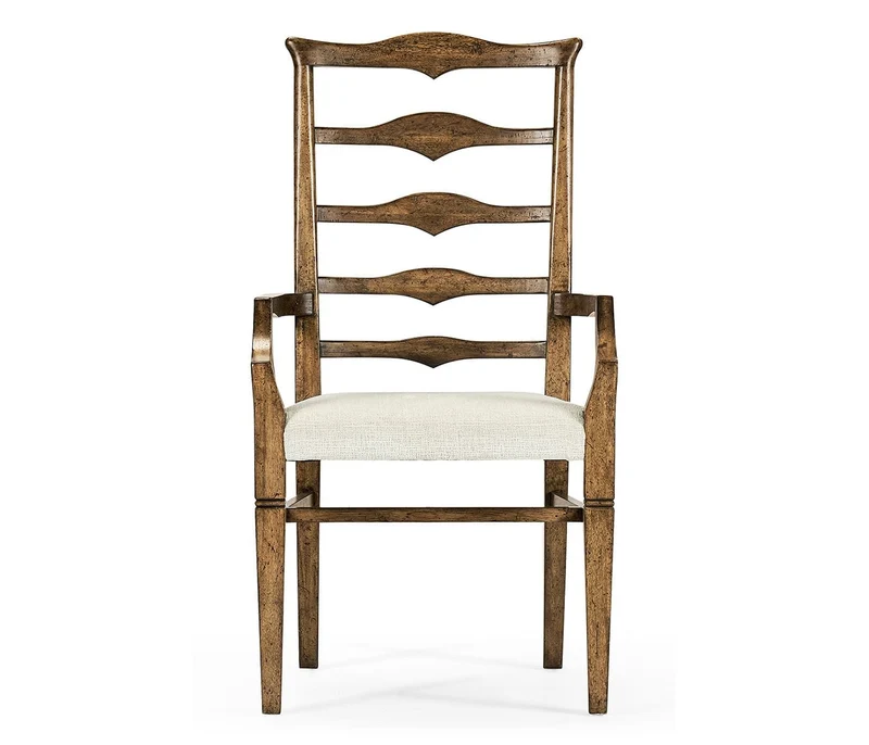 Pompano Ladderback Dining Armchair - Shambala