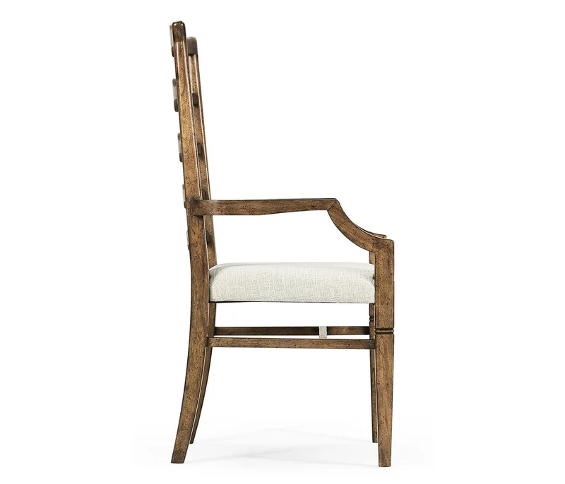Pompano Ladderback Dining Armchair - Shambala