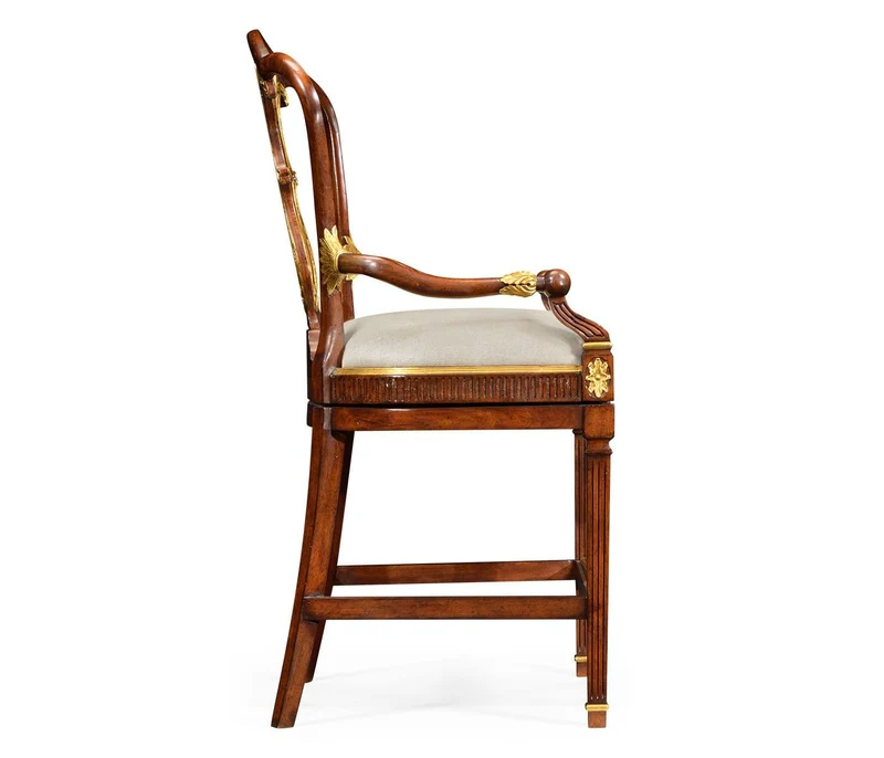 Counter Chair Neoclassical in Mazo