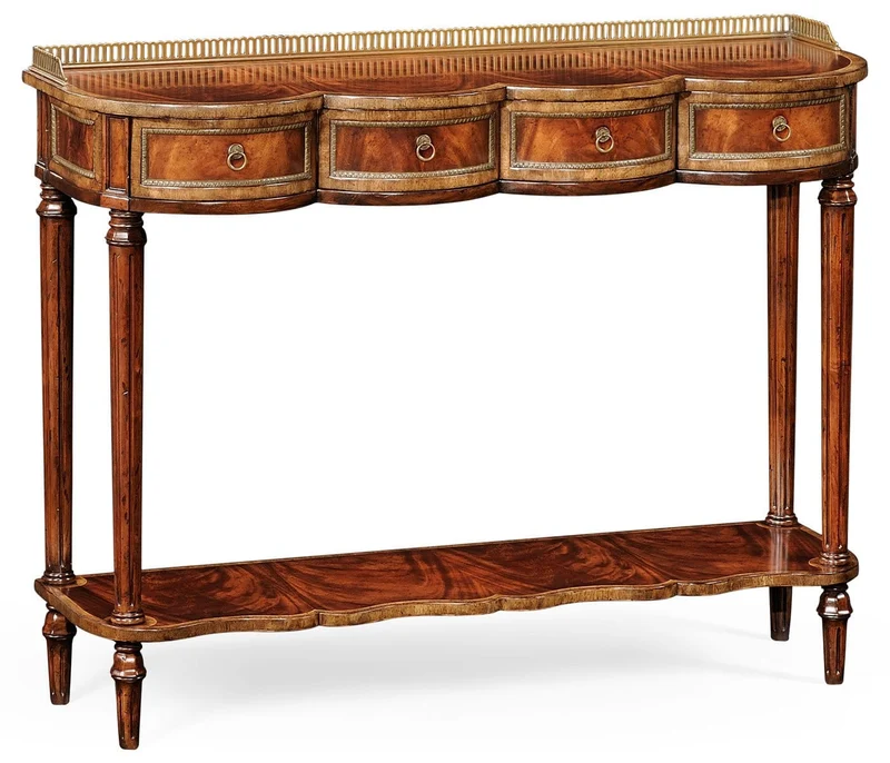 Console Table Victorian Scalloped