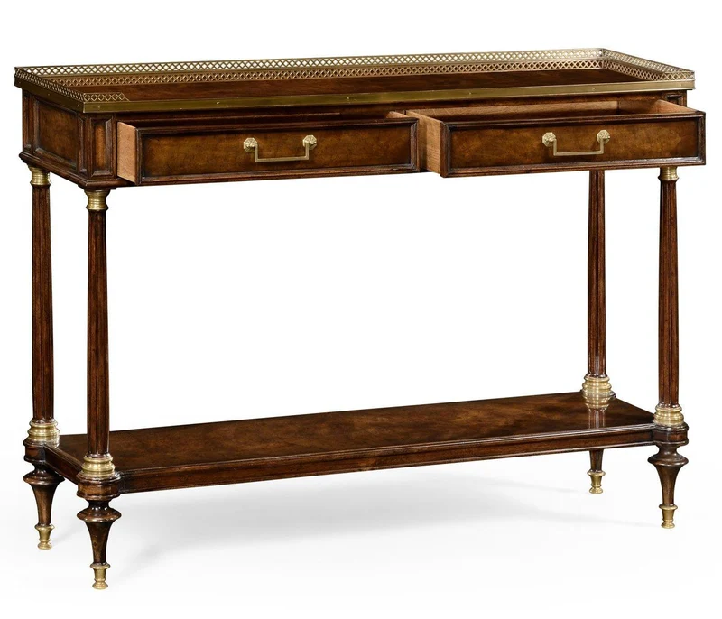 Console Table French Mahogany