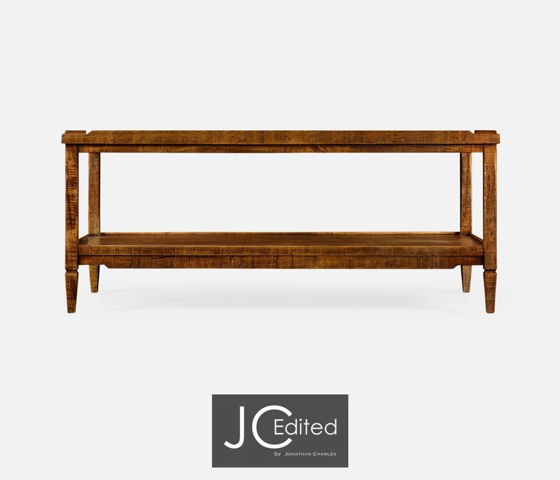 Coffee Table Rustic in Country Walnut