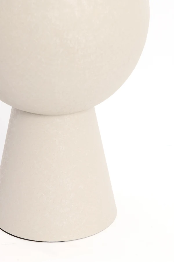 Vase deco 30x75 cm CHEDI matt light grey