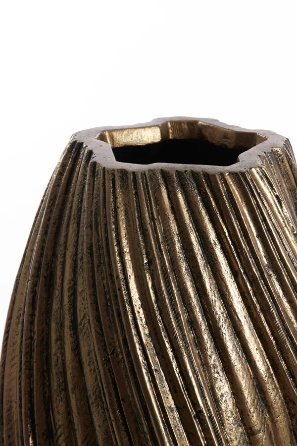Vase deco 30x52 cm YATUNG antique bronze