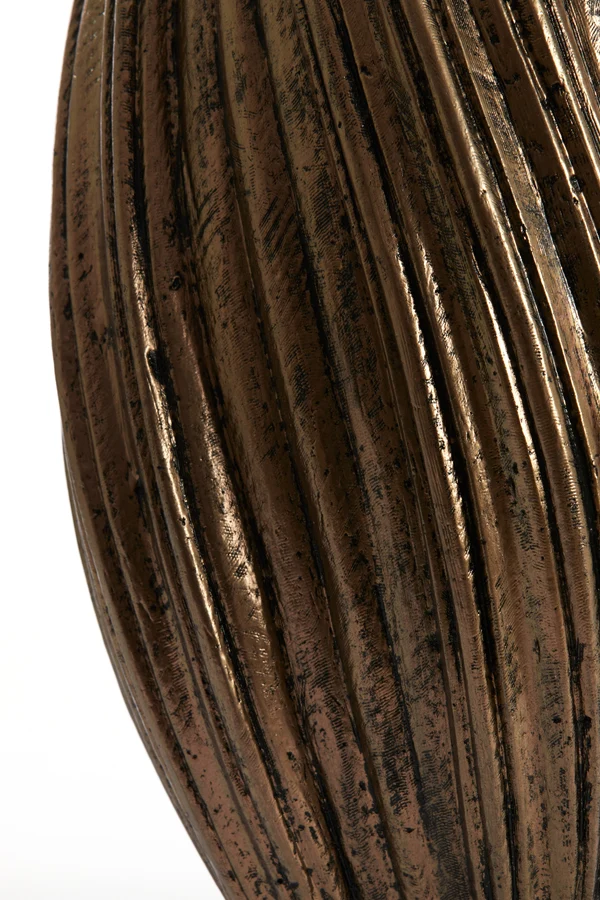 Vase deco 30x52 cm YATUNG antique bronze