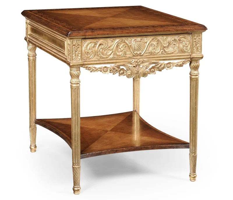 Square Side Table Louis XIV