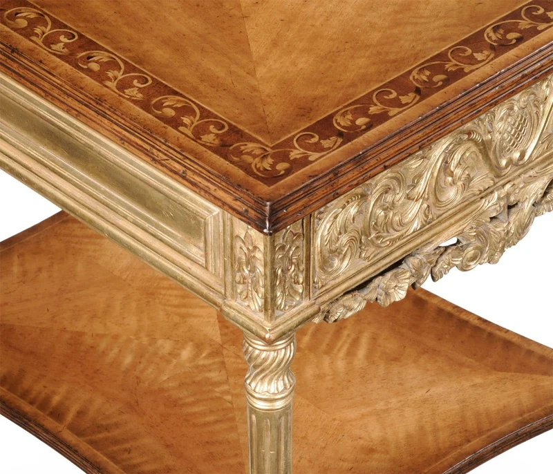 Square Side Table Louis XIV
