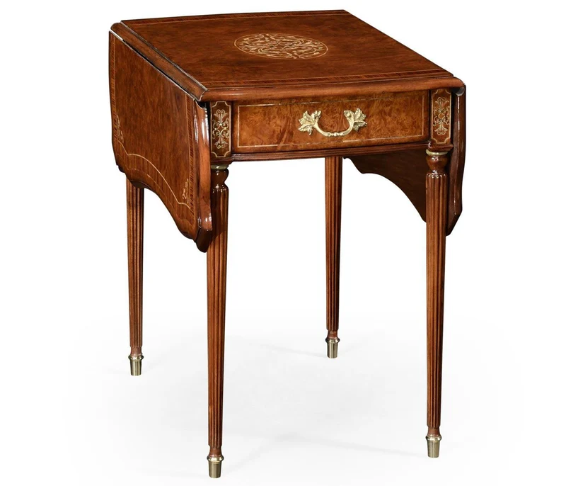 Pembroke Table Mother of Pearl