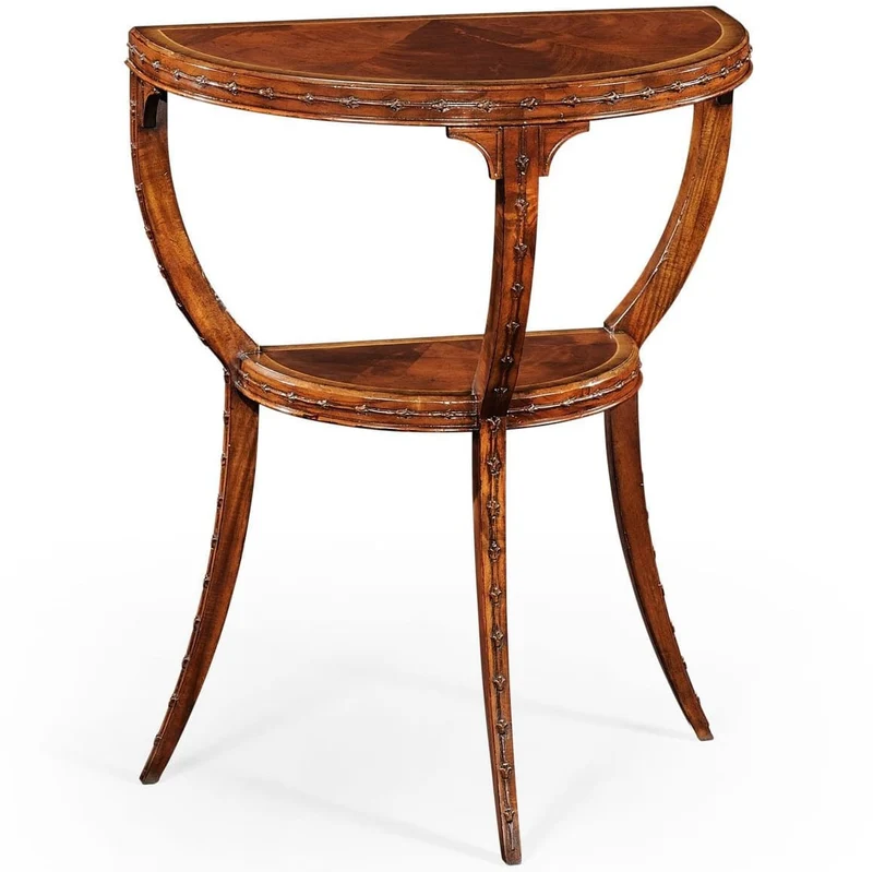 Small Demilune Console Empire