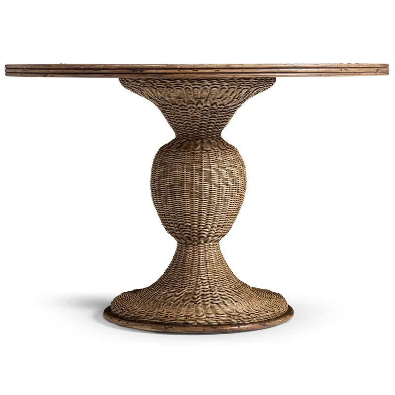 Palm Court Rattan Round Dining Table