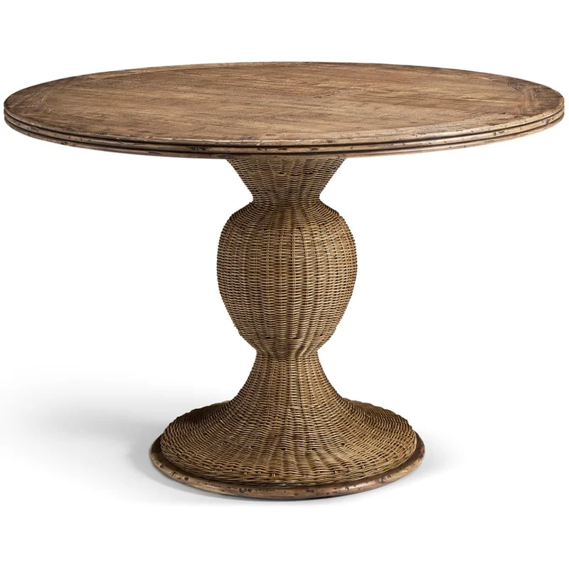 Palm Court Rattan Round Dining Table