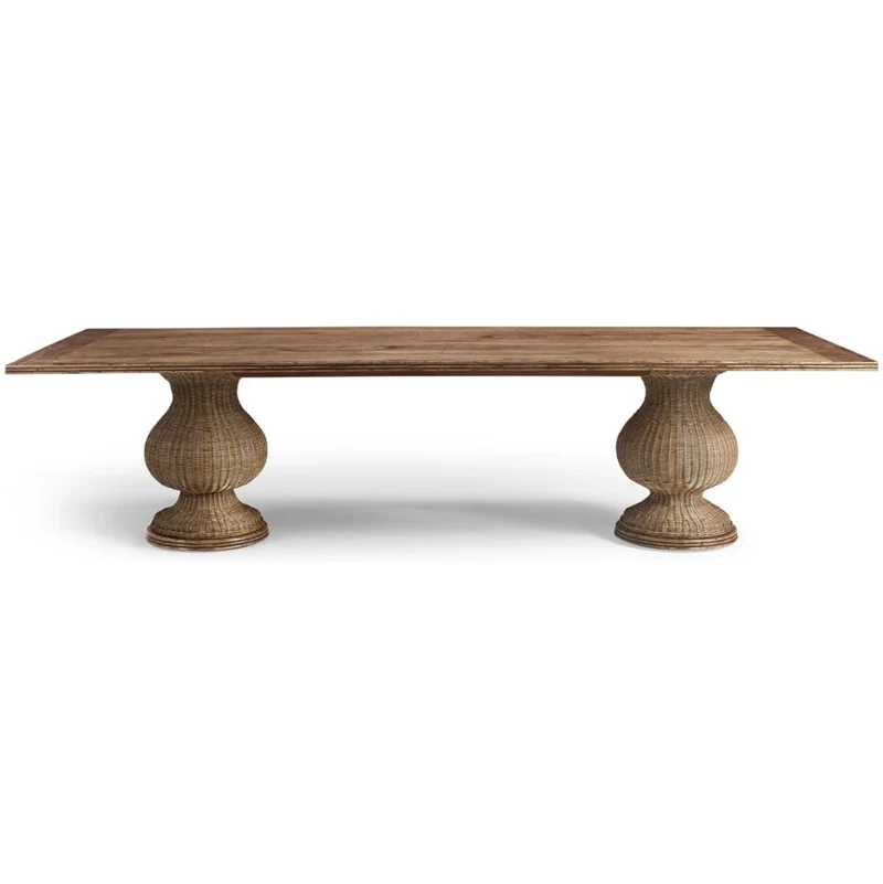 Palm Court Rattan Dining Table - Large 305cm