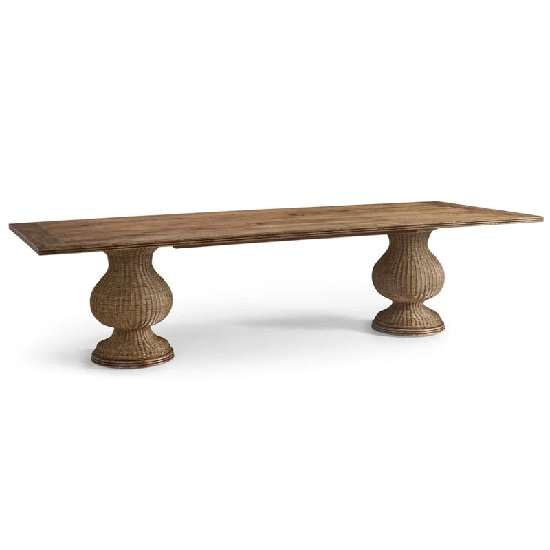 Palm Court Rattan Dining Table - Large 305cm