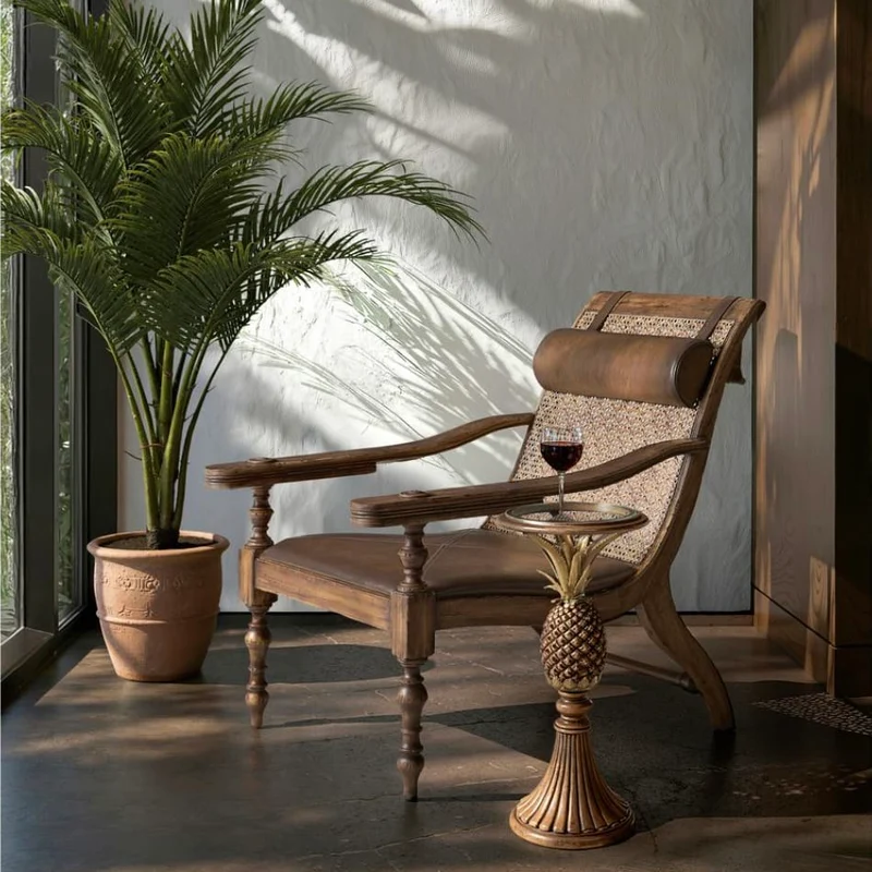 Palm Court Pineapple Martini Table