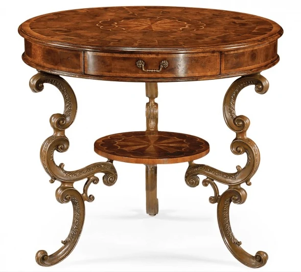 Centre Table Oyster on Brass Base