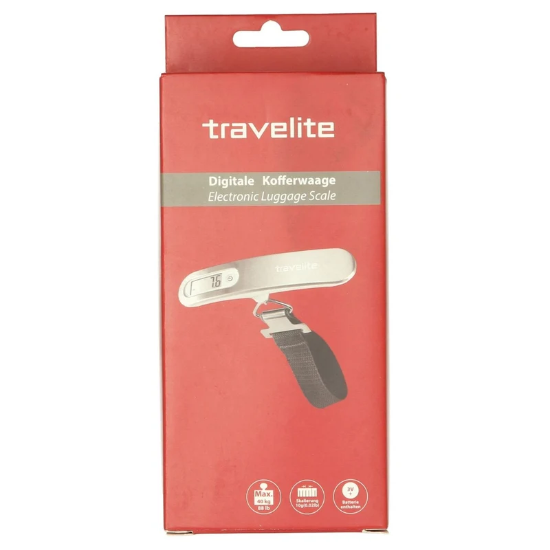 Travelite Zubehör Digitale Báscula para maletas Alu 15 cm (silver)