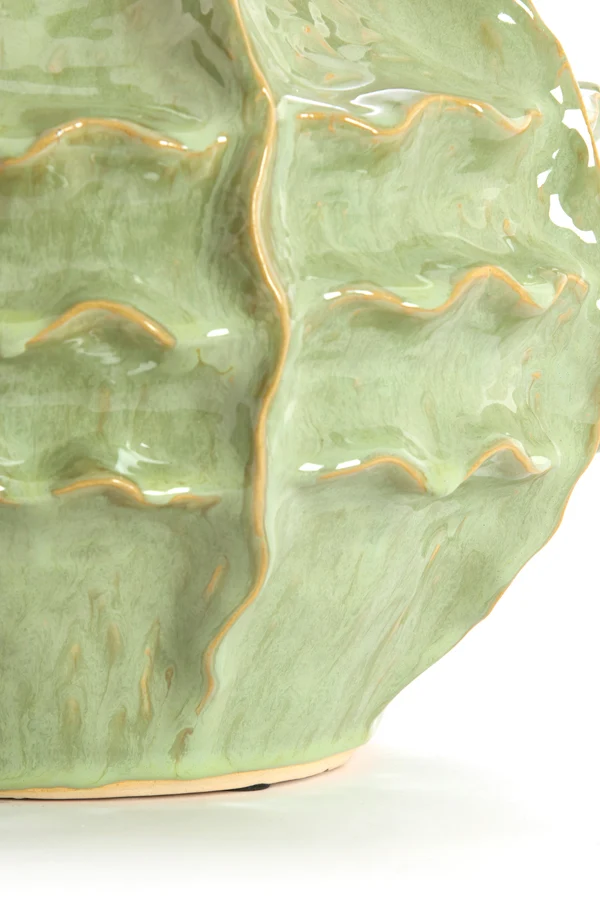 Vase deco 30x28 cm LOSETO ceramics green