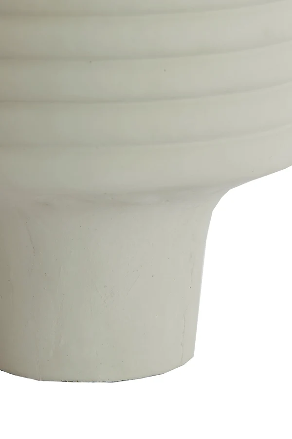 Vase deco 30x27 cm SYLVA ceramics cream
